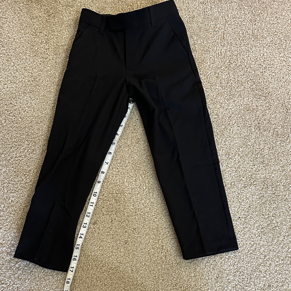 Calvin Klein Bi-Stretch Black Trousers-Size 5